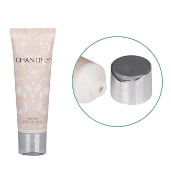 custom print squeeze tube, squeeze tube for skincare, snap cap squeeze tube