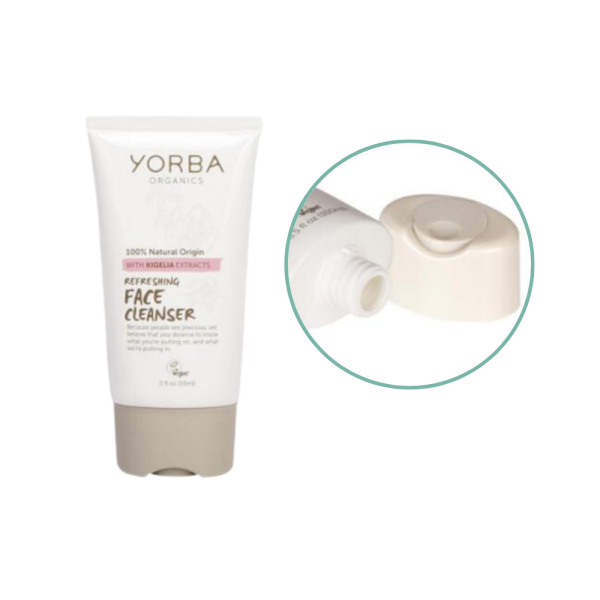 PCR/PE Custom Cosmetic Tube, Snap Cap, Squeeze Tube for Skincare