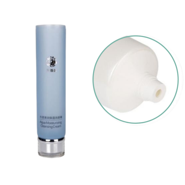 <b>Cosmetic, Skincare Tube with Clear Cap</b><br><i>70ml, 180ml</i><br>SKU: 64TB-WRPE40S02-40MM - Image 3