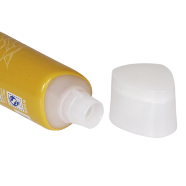<b>Lotion Cosmetic Tube with Triangle Flip-Cap</b><br><i> 90ml, 220ml </i><br>SKU: 64TB-WRPE45HS02 - Image 2