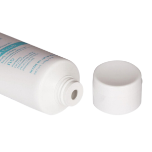 tapered skincare tube, squeeze tube with twist cap, skincare tube, custom print skincare tube