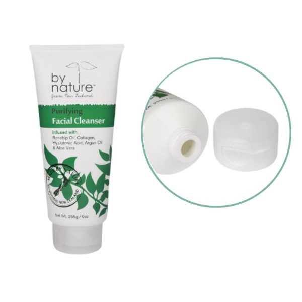 PCR/PE Skincare Squeeze Tube with Flip-Cap, Custom Color, Finish, and Print, Squeeze Tube for Skincare