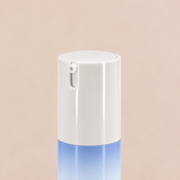 <b>Airless Pump Bottle, Capless Dispenser</b><br>15ml, 30ml, 50ml <br>SKU: 612AB-RO - Image 2