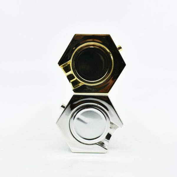 <b>Double Walled Airless Pump Bottle, Hexagon</b><br>30ml, 40ml<br>SKU: 265AB-JWT1017D - Image 5