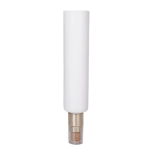 airless pcr squeeze tube, custom cosmetic tube for skincare, airless skincare tube, acrylic cap