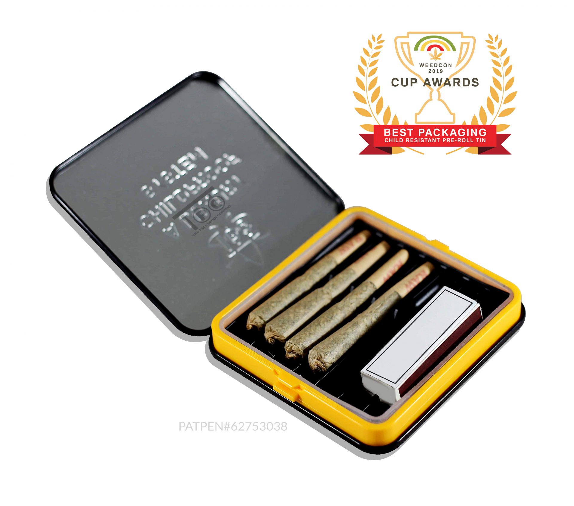 Child Resistant Tin Box For Prerolls The Packaging Company