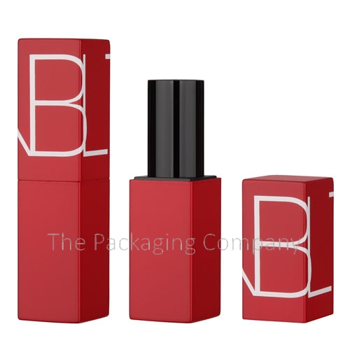 Square Aluminum Lipstick Case Closure Lip Cases Packaging