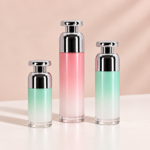 Airless Pump Bottle and Jar Set 15ml, 30ml, 50ml, 100ml SKU: 612-JB/RX/QL