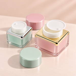 Cosmetic Airless Jar and Bottle Set 15ml, 30ml, 50ml SKU: 612AB-RY, 612AA-JC