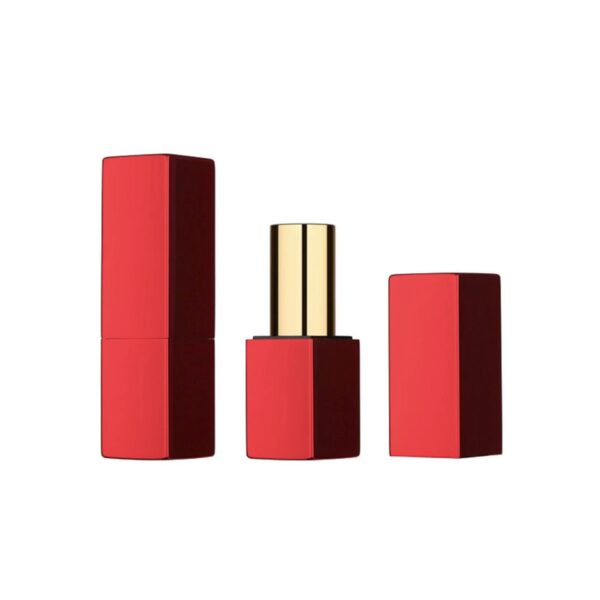 <b>Square Magnetic Closure Luxury Lipstick Tube </b><br><i> Cup Size: 12.1/12.7 mm </i><br>SKU: 257MA-BL7246