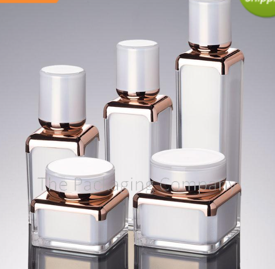 Download Square Airless Bottles And Jars Customizable The Packaging Company