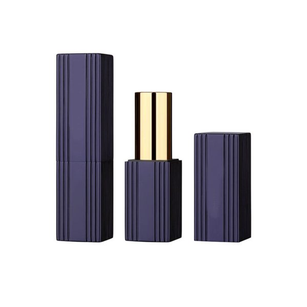 <b>Modern Square Lipstick Tube </b><br><i> Cup Size: 12.1/12.7mm </i><br>SKU: 257MA-BL7193