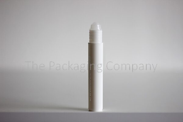 Cylinder roller bottles in Plastic Material; Custom Finish and Printing