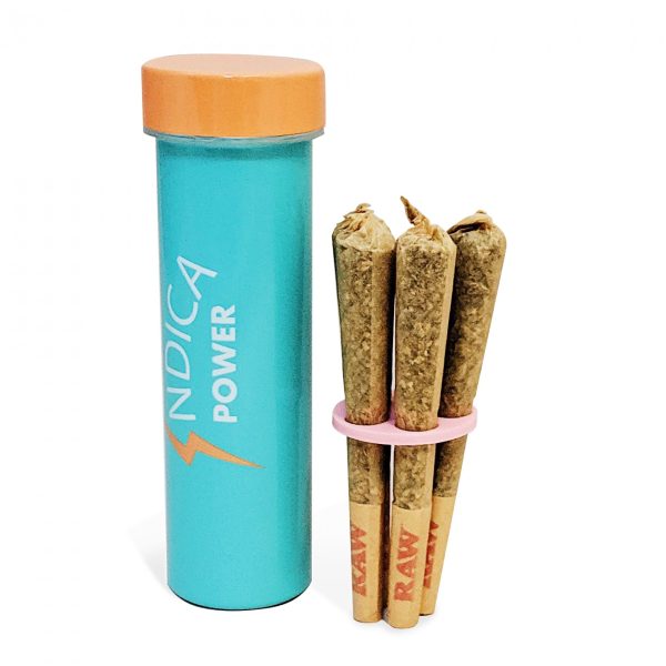 Child Resistant 5 Pack Prerolls Tube with Joint Holder