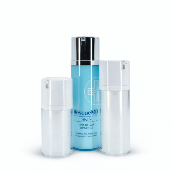 <b>Double Walled Airless Pump Bottle, Capless, Large Dosage</b><br>50ml, 80ml, 120ml <br>SKU: 65AB-JY111(C)