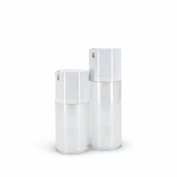 <b>Double Walled Airless Pump Bottle, Capless, Large Dosage</b><br>50ml, 80ml, 120ml <br>SKU: 65AB-JY111(C) - Image 2