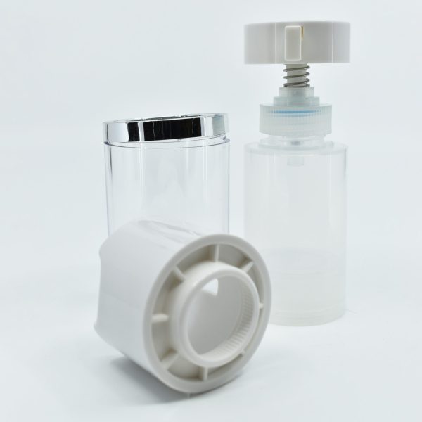 <b>Double Walled Airless Pump Bottle, Capless, Large Dosage</b><br>50ml, 80ml, 120ml <br>SKU: 65AB-JY111(C) - Image 7