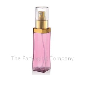 Pink Square Sprayer Pump Bottle in Polyethylene (100 ml)