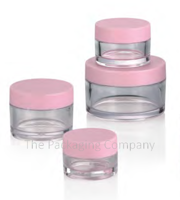 Thick Walled Cream Jar; Custom Printing and Finish; 15-100 ml capacity
