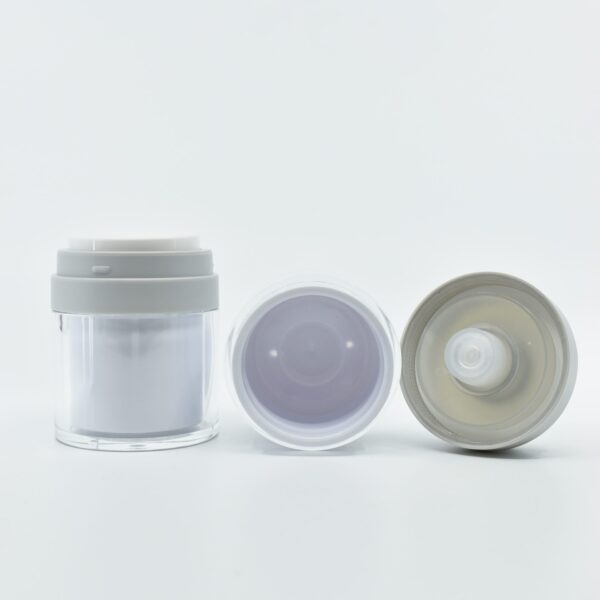 <b>Skincare Airless Cream Jar with refillable cup</b> - Image 7