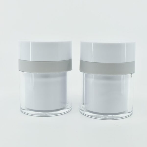 <b>Skincare Airless Cream Jar with refillable cup</b> - Image 8
