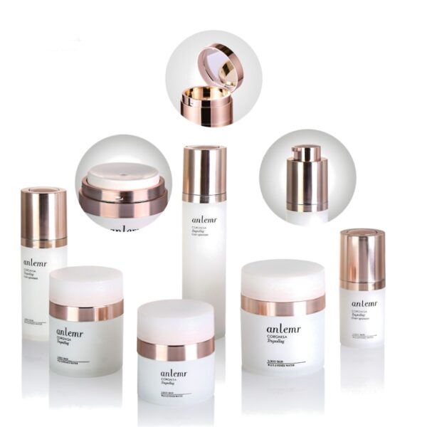 <b>Skincare Airless Cream Jar with refillable cup</b> - Image 9