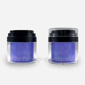 30ml 50ml round airless acrylic jar rg3050