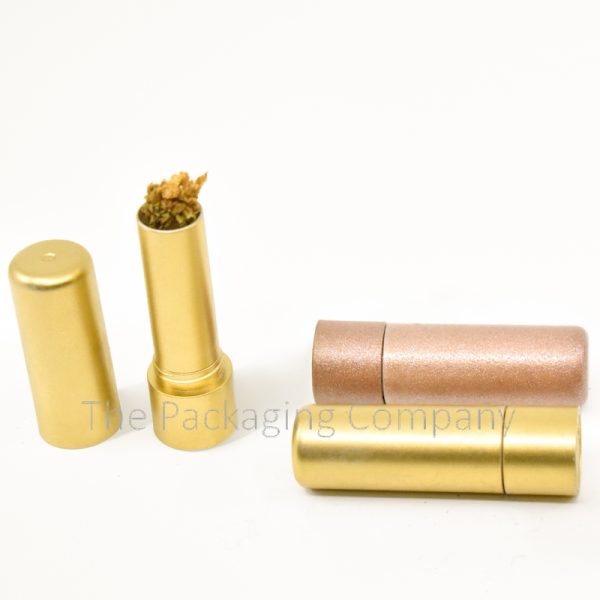 Child resistant lip balm container