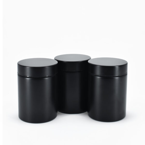 <b>Child-Resistant Aluminum Jar</b> <br>Airtight | Eco-Friendly | Customizable<br>D: 50mm x H: Custom<br>SKU: 729TB-K50-CR - Image 4