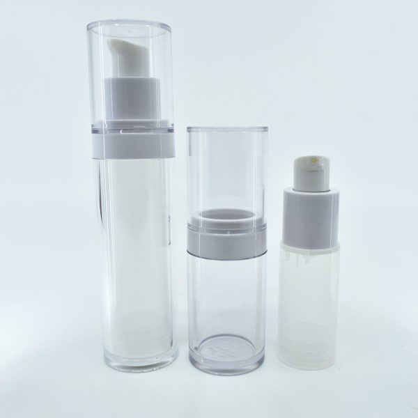<b>Airless Pump Bottle with Refillable Insert</b><br>15ml, 30ml<br>SKU: 65AB-JY179 - Image 2