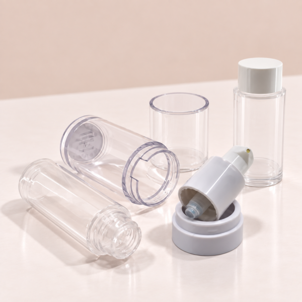 <b>Airless Pump Bottle with Refillable Insert</b><br>15ml, 30ml<br>SKU: 65AB-JY179 - Image 3