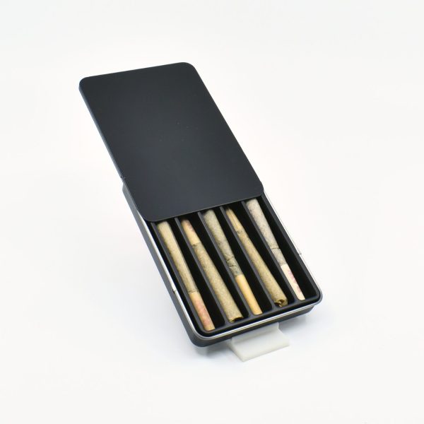 <b>Slide Tin</b><br>Airtight | Eco-Friendly | Child-Resistant<br>Custom Sizes Available<br>SKU: 847CR-SLD - Image 3