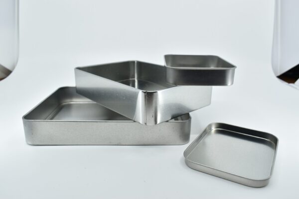 <b>Rectangular Tin with Slip Cover Lid </b><br><i>Custom sizes </i><br>Food Grade - Image 5