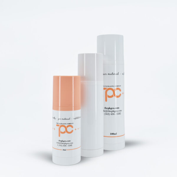 <b>PCR Refillable Airless Bottle</b><br>30ml, 50ml, 100ml <br>SKU: 612AB-FC - Image 3