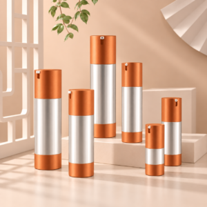 Airless Pump Bottle, Capless Airless Pumps 15ml, 30ml, 50ml, 80ml, 100ml, 120ml SKU: 144AB-GR202J