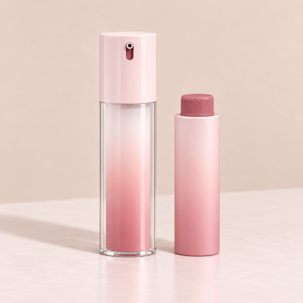 <b>Slider Pump Airless Bottle, Refillable</b><br>30ml<br>SKU: 144AB-GR240A - Image 2