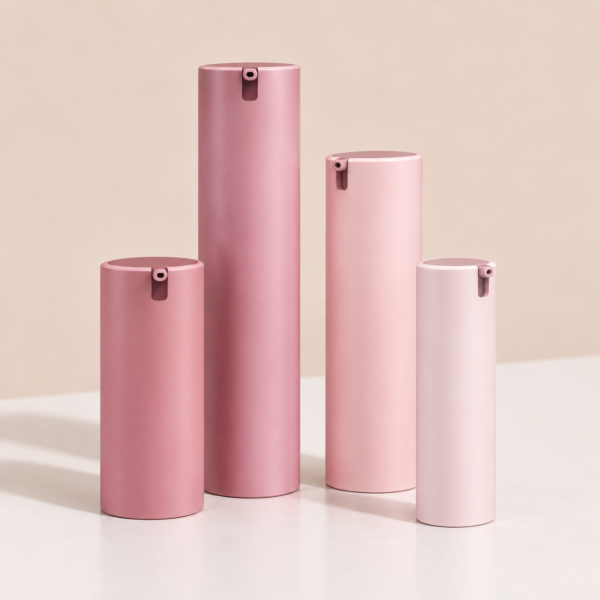 <b>Refillable Capless Airless Bottle</b><br> 10ml, 15ml, 30ml, 50ml <br>SKU: 144AB-GR247A