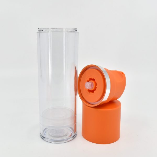 <b>Airless Pump Bottle, Wide</b><br> 50ml, 120ml, 150ml <br>SKU: 612AB-RF - Image 4