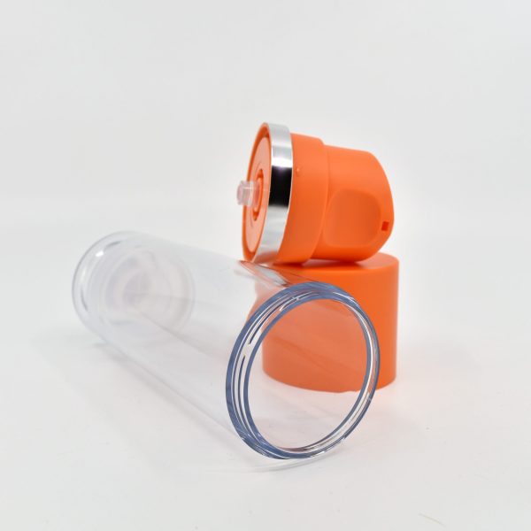 <b>Airless Pump Bottle, Wide</b><br> 50ml, 120ml, 150ml <br>SKU: 612AB-RF - Image 2
