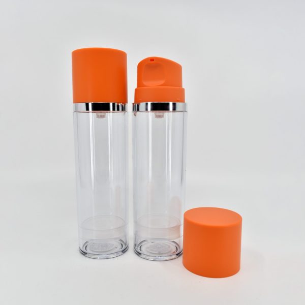 <b>Airless Pump Bottle, Wide</b><br> 50ml, 120ml, 150ml <br>SKU: 612AB-RF - Image 3