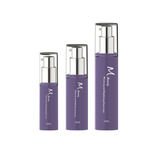 <b>Airless Pump Bottle, Flush Cap</b><br> 15ml, 30ml, 50ml <br>SKU: 144AB-GR233A - Image 2