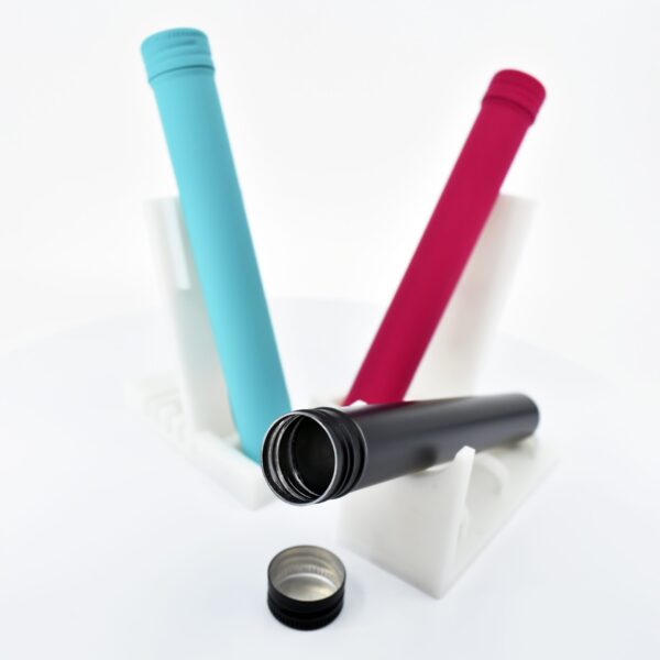 <b>Aluminum Cigar Tube, Extended</b><br>D: 13.8mm x H: 115mm<br>SKU: 729TB-13.8-115 - Image 3