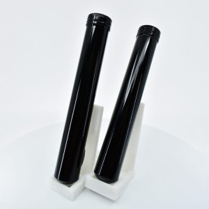 Aluminum Cigar Tube, Black  D: 18.8mm x H: 160mm SKU: 729TB-18.8-160