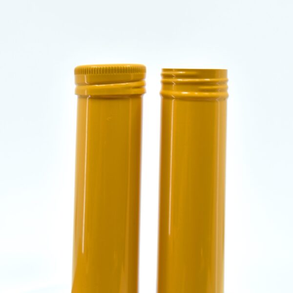 <b> Aluminum Cigar Tube, Yellow </b> <br><i> D: 21.8mm x H: 158mm</i><br> SKU: 729TB-21.8-158 - Image 2