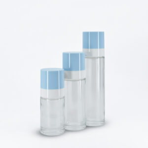 Refillable Glass Airless Pump Bottle 15ml, 30ml, 50ml SKU: 65AB-JY1084