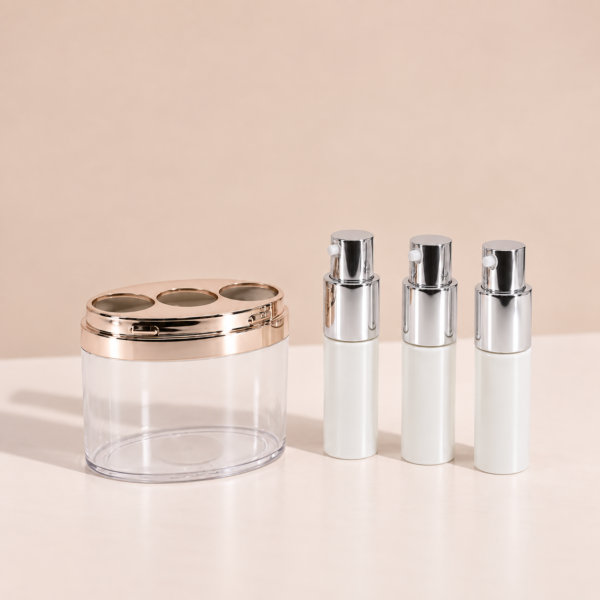 <b>Mini Airless Pump Bottles</b><br><i>5ml*3</i><br>SKU: 65AB-JY1059 - Image 2