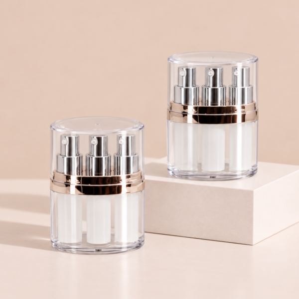 <b>Mini Airless Pump Bottles</b><br><i>5ml*3</i><br>SKU: 65AB-JY1059