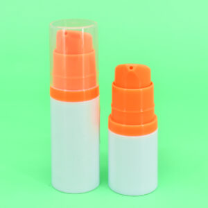 5ml and 10ml airless pump bottle, small dosage airless pump, travel size airless bottle, custom airless pump bottle