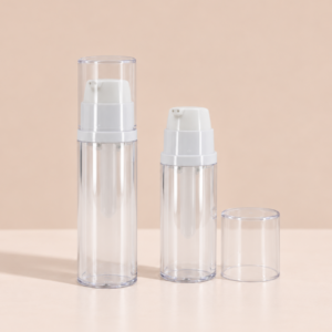 Dual Chamber Airless Bottle, Single-Actuator 30ml (15ml*2) SKU: 65AB-JY145