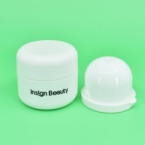 Dome Cream Jar, Custom Cosmetic Jar, Refillable Insert